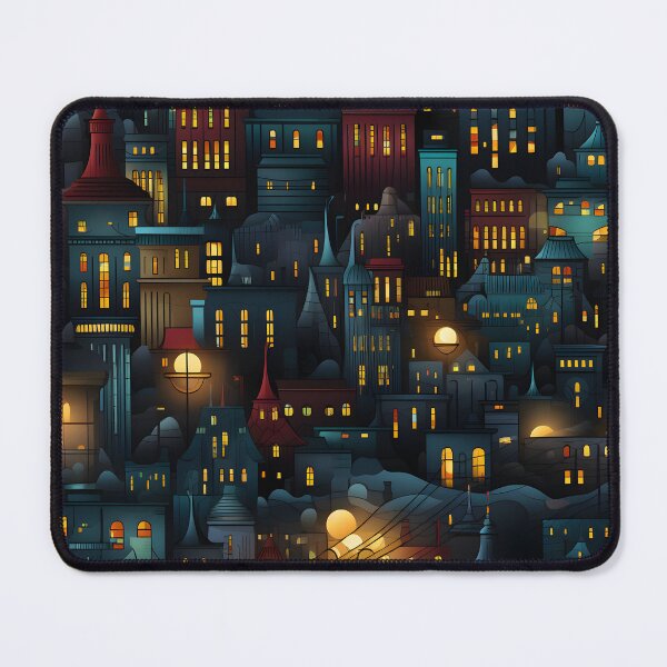 Item preview, City In The Night designed and sold by Mindterest.
