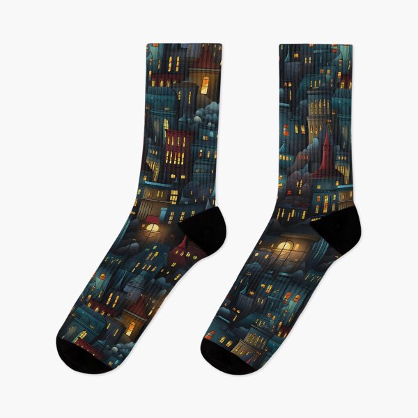 Item preview, City In The Night designed and sold by Mindterest.