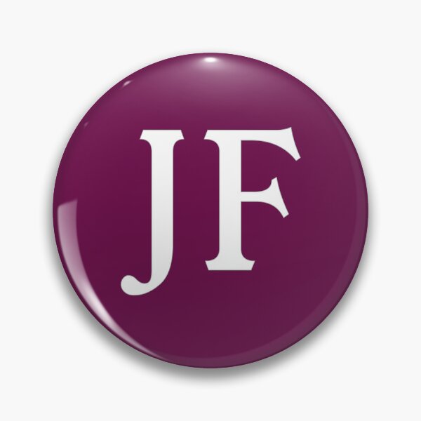 Item preview, JF Initials Monogram designed and sold by Jeallan Designs.