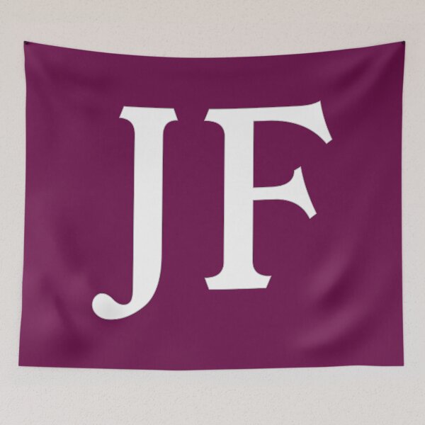 Item preview, JF Initials Monogram designed and sold by Jeallan Designs.