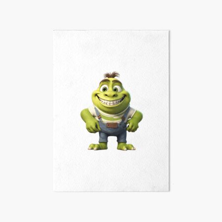 Shrek meme | Art Board Print