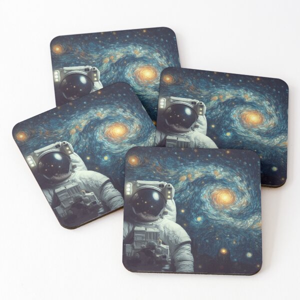 Item preview, Astronaut in the Starry Sky designed and sold by CharliBluu.