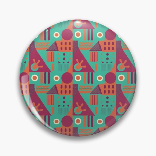 Item preview, Symmetrical and abstract geometric pattern with clean lines designed and sold by SeamlessBlend.