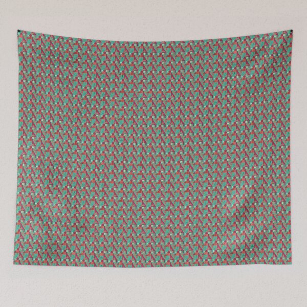 Item preview, Symmetrical and abstract geometric pattern with clean lines designed and sold by SeamlessBlend.