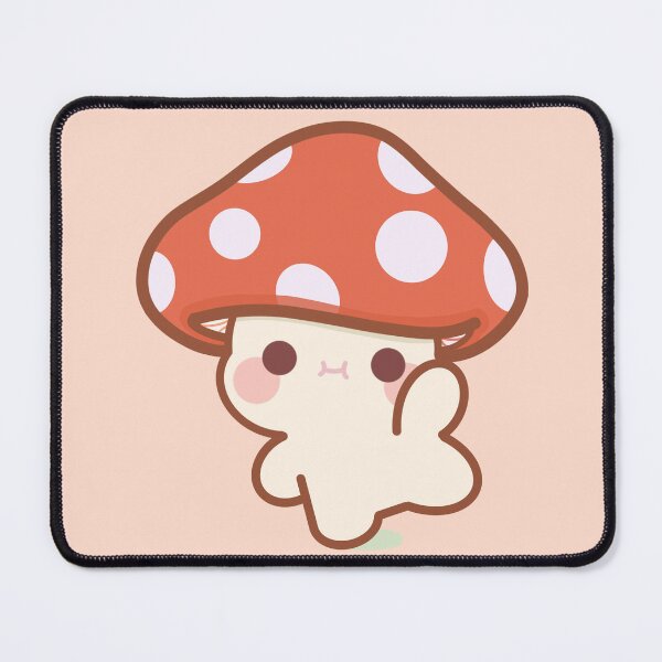 Item preview, Cartoon Mushroom Chibi designed and sold by cutecozynook.