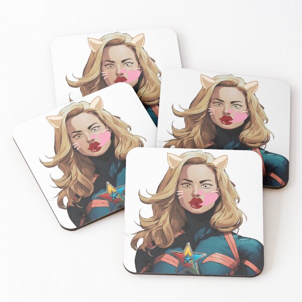 Item preview, Maew Carol Danvers is super chill. designed and sold by K-Kwan.