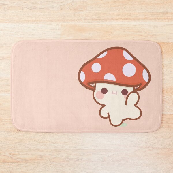 Item preview, Cartoon Mushroom Chibi designed and sold by cutecozynook.