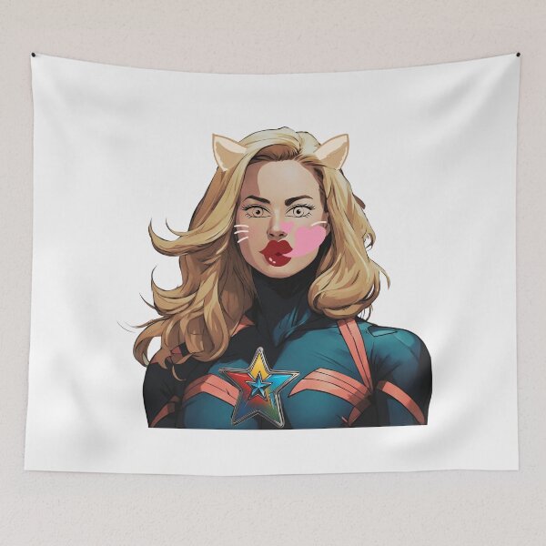 Item preview, Maew Carol Danvers is super chill. designed and sold by K-Kwan.
