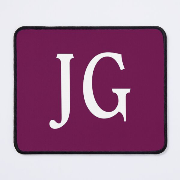Item preview, JG Initials Monogram designed and sold by Jeallan Designs.