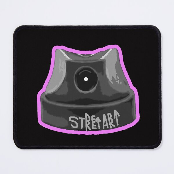 Item preview, graffiti spray cap street art blue bubble designed and sold by Ratatatts.
