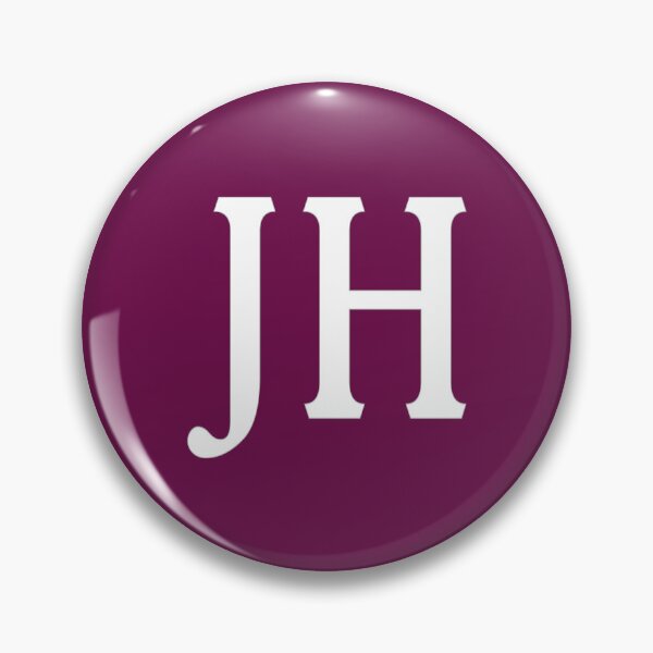 Item preview, JH Initials Monogram designed and sold by Jeallan Designs.
