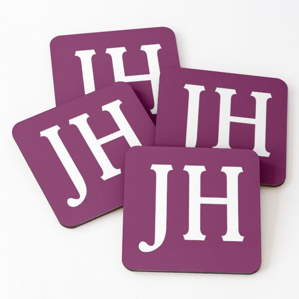 Item preview, JH Initials Monogram designed and sold by Jeallan Designs.