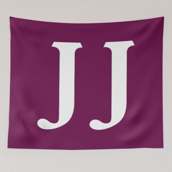 Item preview, JJ Initials Monogram designed and sold by Jeallan Designs.