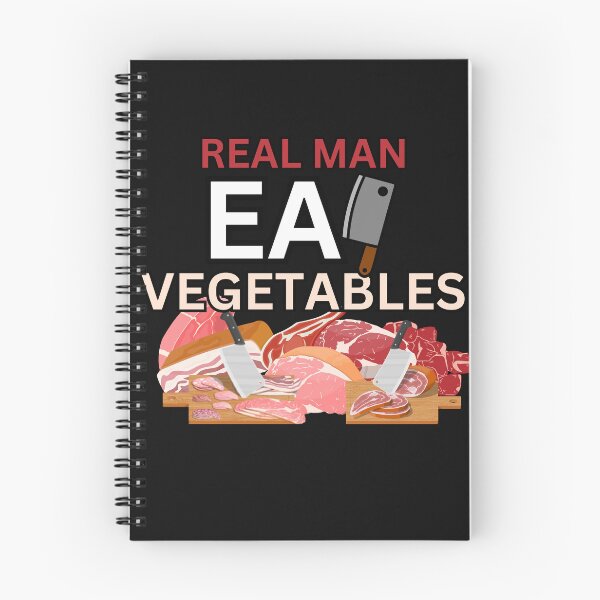Item preview, Real Man Eat Vegetable designed and sold by AAcrew.