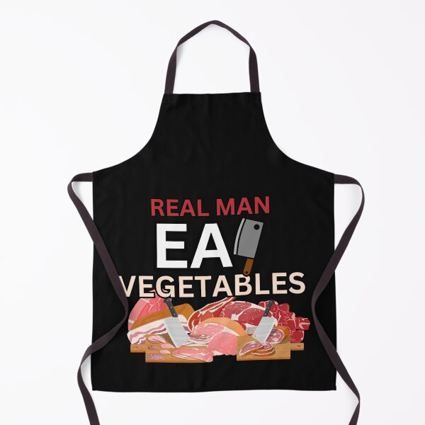 Item preview, Real Man Eat Vegetable designed and sold by AAcrew.