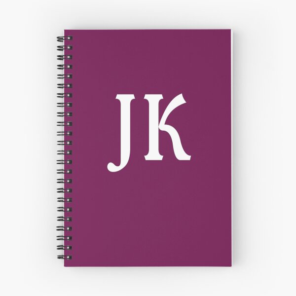 Artikelvorschau, JK-Initialen-Monogramm entworfen und verkauft von Jeallan Designs.