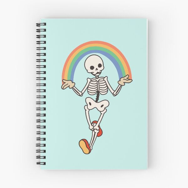 Item preview, Elliot The Skeleton (Rainbow) designed and sold by PaintedMeat.