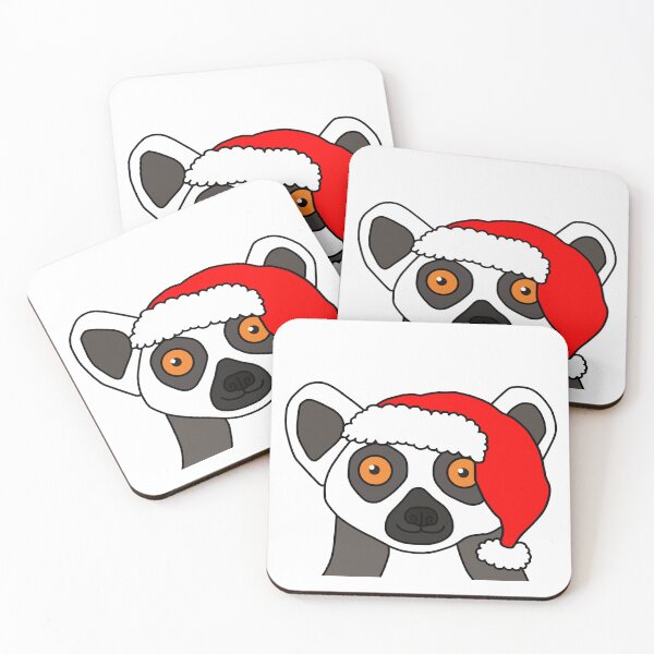 Item preview, Christmas Cartoon Lemur designed and sold by Scat the cat.