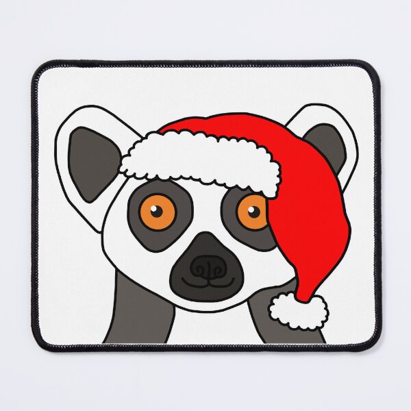 Item preview, Christmas Cartoon Lemur designed and sold by Scat the cat.