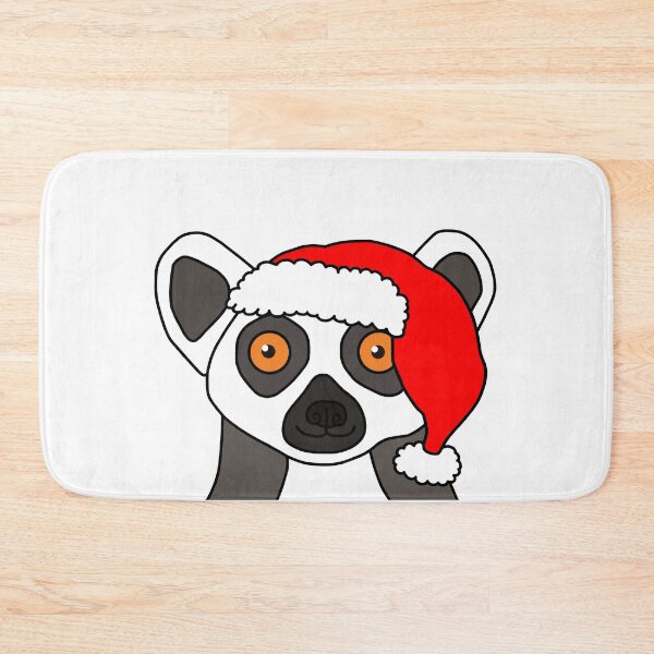Item preview, Christmas Cartoon Lemur designed and sold by Scat the cat.