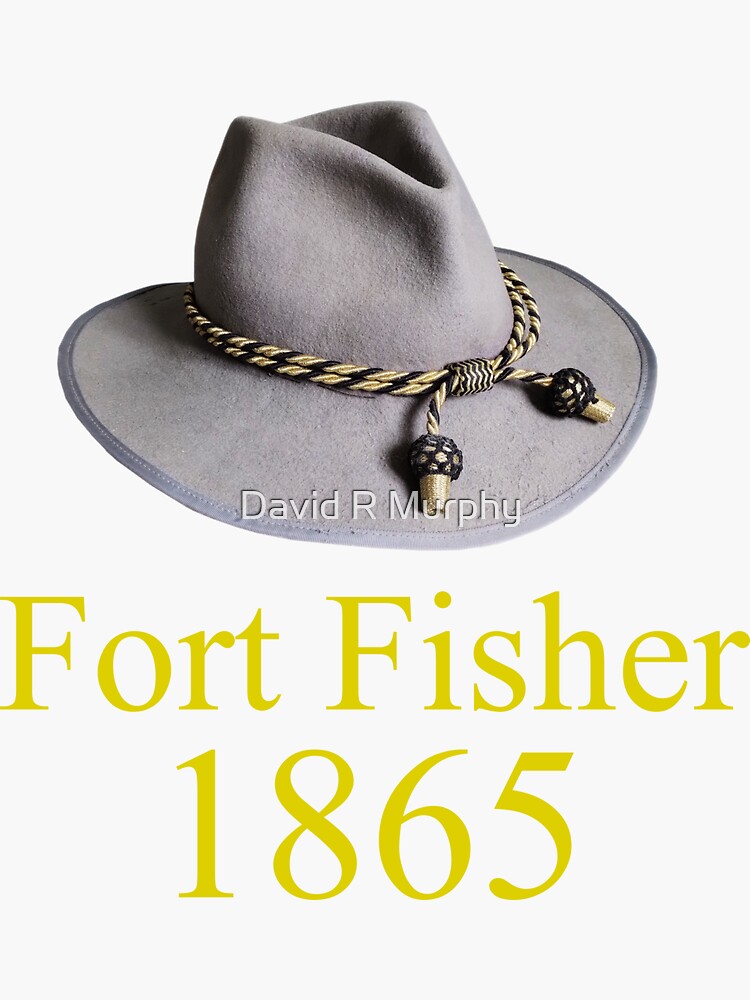 Thumbnail 3 of 3, Sticker, Fort Fisher designed and sold by DavidRMurphy.