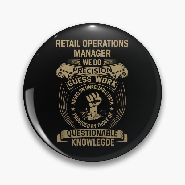 Item preview, Retail Operations Manager designed and sold by MiraclePitts.