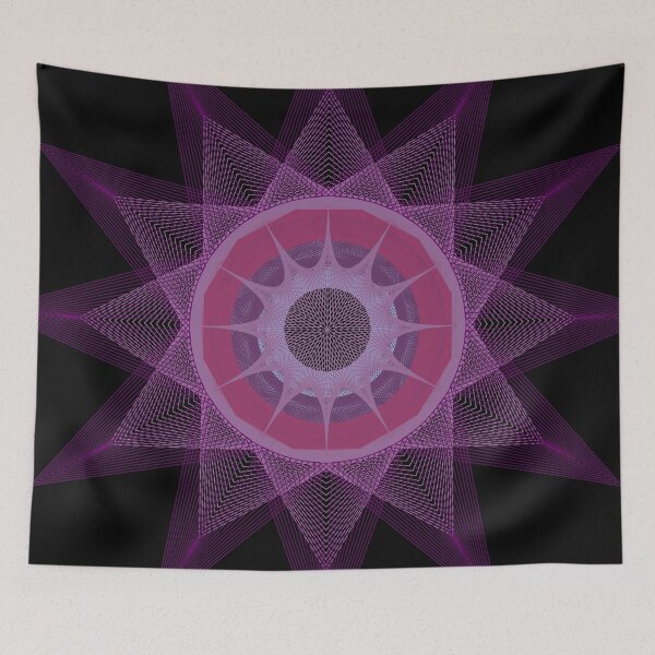 Artikelvorschau, Circles On Circle-1 Morph2 [10400-Purples-BB] entworfen und verkauft von LottMultimedia.
