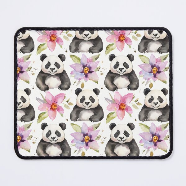 Item preview, Panda and flowers designed and sold by Teeranon Daengsopa.