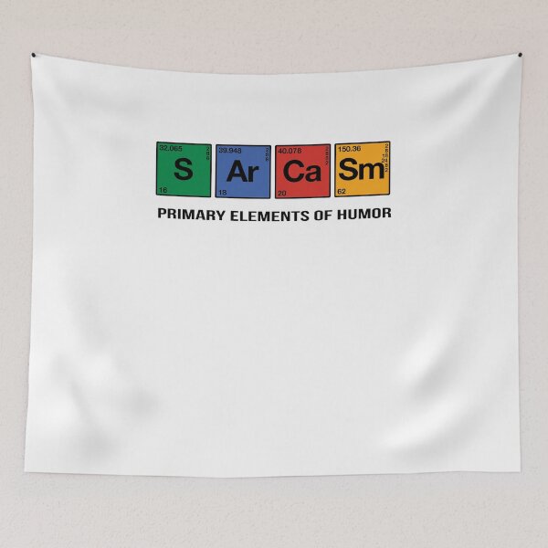 Item preview, Sarcasm Primary Element of Humor  V4 designed and sold by TeeTimeGuys.