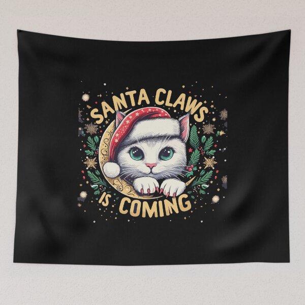 Item preview, Cute Christmas Cat  designed and sold by Viviglow.