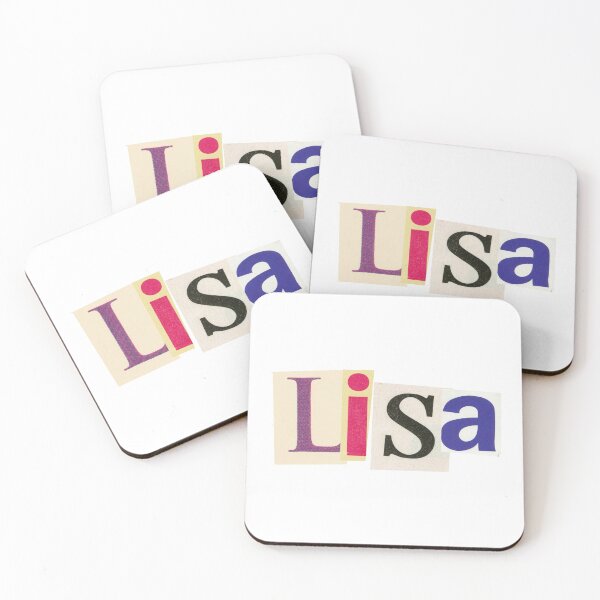 Item preview, Lisa logo goods designed and sold by KPOP-4-U.