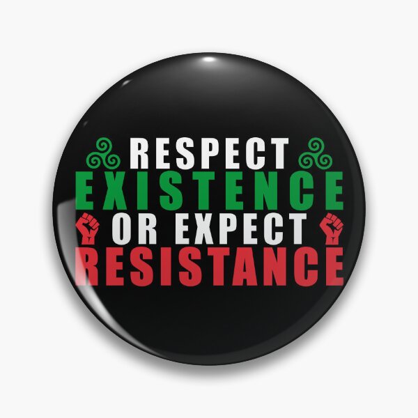 Item preview, Free Palestine Respect Existence or expect resistance designed and sold by SideSignal.