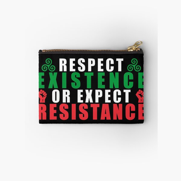 Item preview, Free Palestine Respect Existence or expect resistance designed and sold by SideSignal.