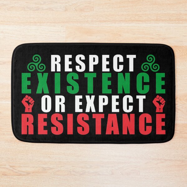 Item preview, Free Palestine Respect Existence or expect resistance designed and sold by SideSignal.
