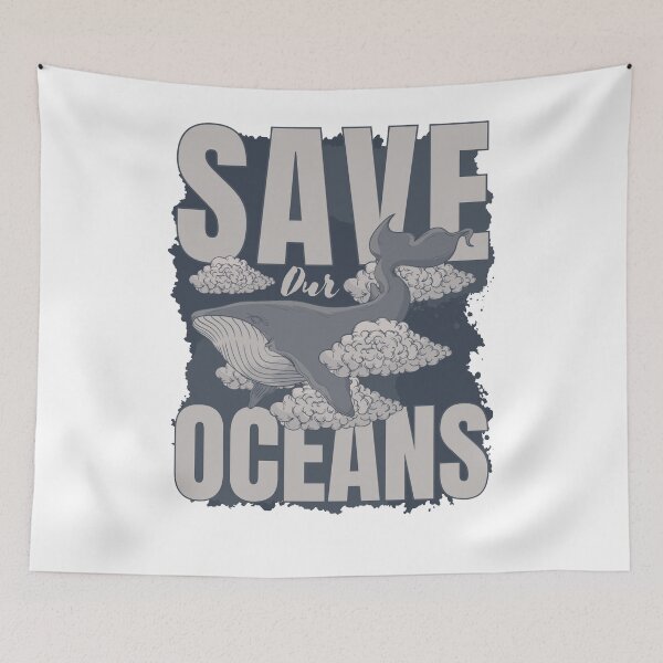 Item preview, Save our oceans designed and sold by addict2reading.