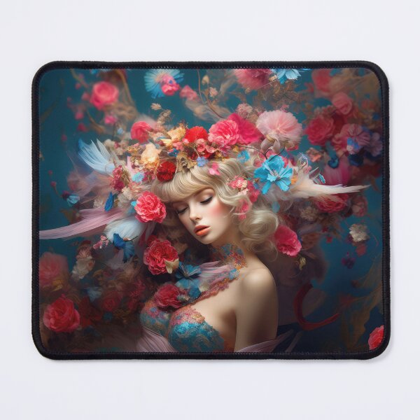 Item preview, Feminine Beauty Among Flowers designed and sold by Visual-Elixir.