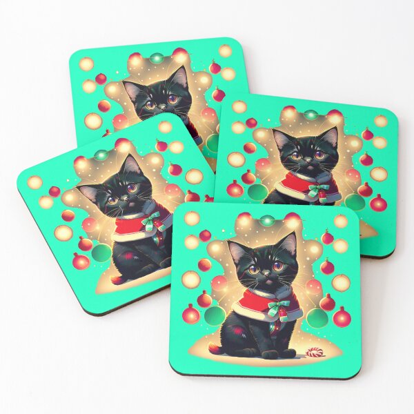 Item preview, Christmas Cat Nice list designed and sold by Dogstar3c.