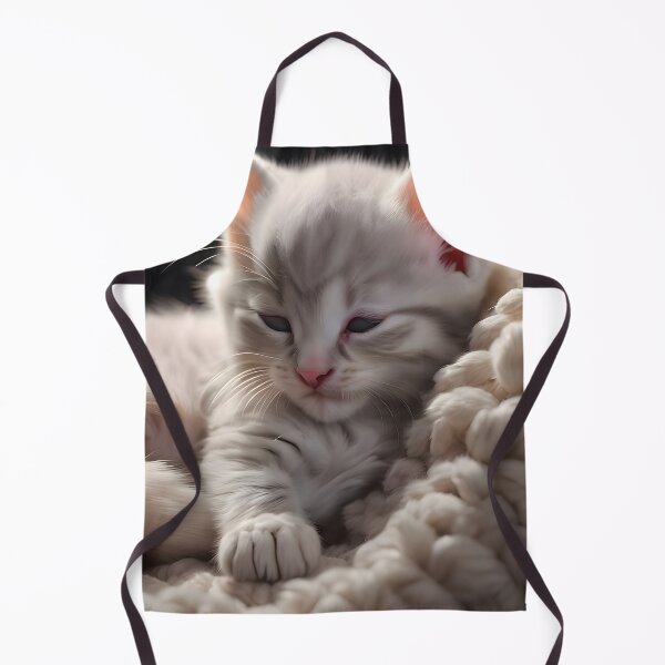 Item preview, "Hyperrealistic Artistry: A Tranquil Newborn Kitten Peacefully Slumbering in a Cozy Setting" designed and sold by Best-Art-32.