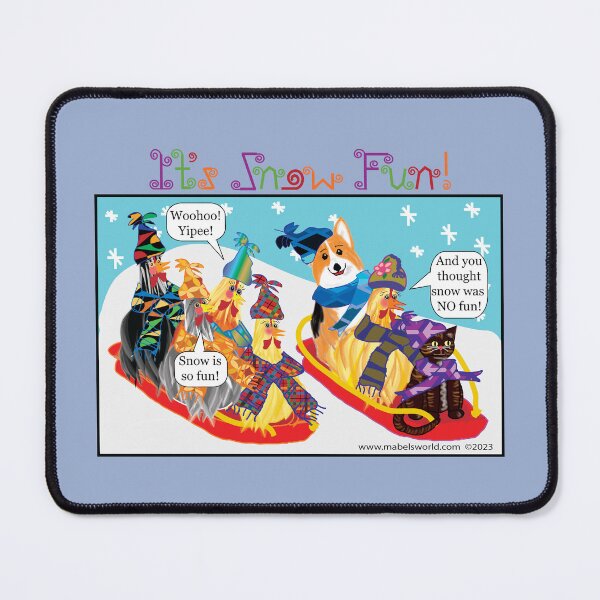 Item preview, It's Snow Fun! designed and sold by ksbkeys.