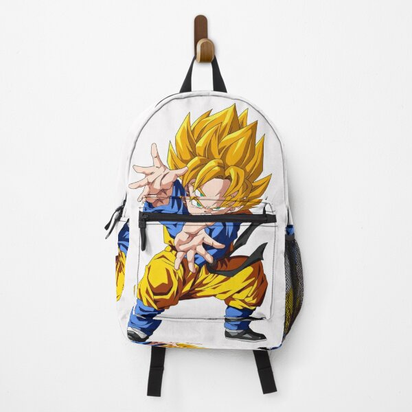 Anime Dragon Ball Super Saiyan Goku Schoolbag Cartoon Student Backpack Cute  Anime Teenager Birthday Children's Gift-C 