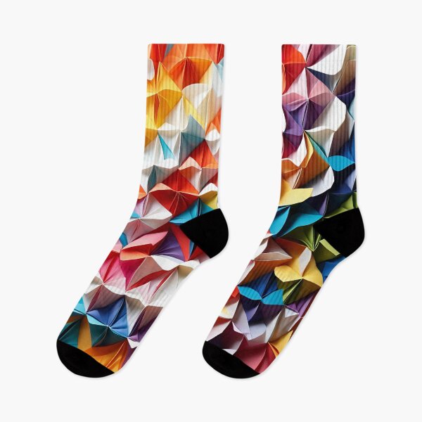 Item preview, Origami Colorful Abstract Pattern. designed and sold by ARichArts.