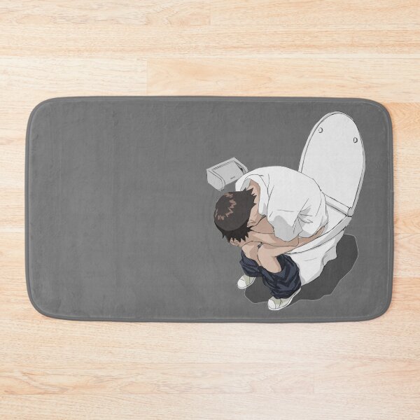 Item preview, Shinji In Toilet designed and sold by TVK3Z0.