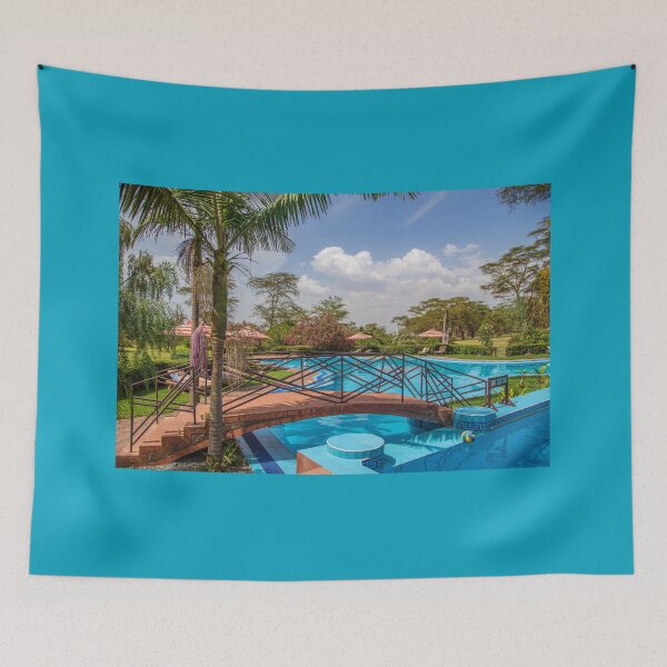 Item preview, Kenia. Lake Naivasha Sopa Resort. Piscina. designed and sold by vadim19.