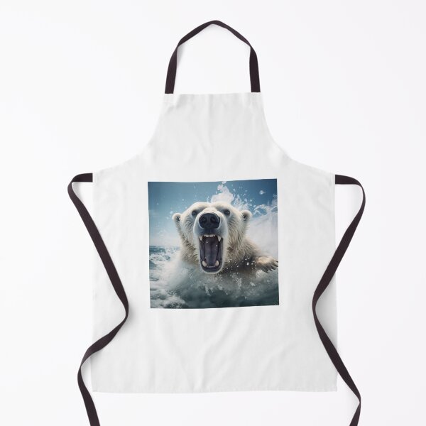 Item preview, Aggressive polar bear designed and sold by sexypinupart.