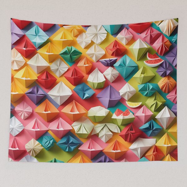 Item preview, Origami Colorful Abstract Pattern. designed and sold by ARichArts.