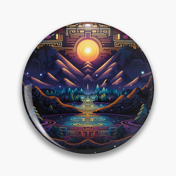 Artikelvorschau, Psychedelic Art | Fantasy Landscape #01 entworfen und verkauft von Fractal-Graphic.