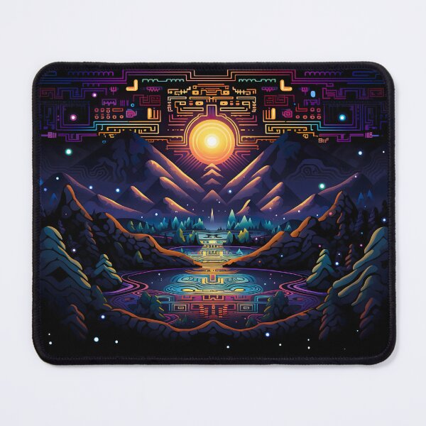 Artikelvorschau, Psychedelic Art | Fantasy Landscape #01 entworfen und verkauft von Fractal-Graphic.