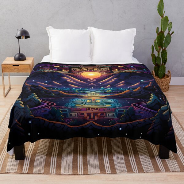 Artikelvorschau, Psychedelic Art | Fantasy Landscape #01 entworfen und verkauft von Fractal-Graphic.