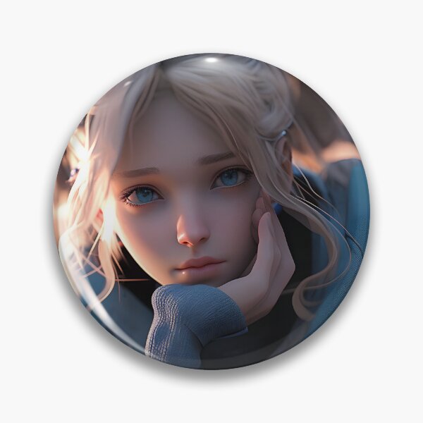 Item preview, 3D girl angelic face  designed and sold by Fairytale-11.