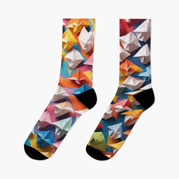 Item preview, Origami Colorful Abstract Pattern. designed and sold by ARichArts.